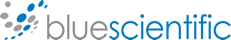 blue scientific logo